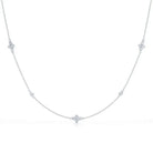 Diamond Strings Quad Necklace