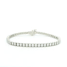 Platinum and Diamond Tiara Line Bracelet