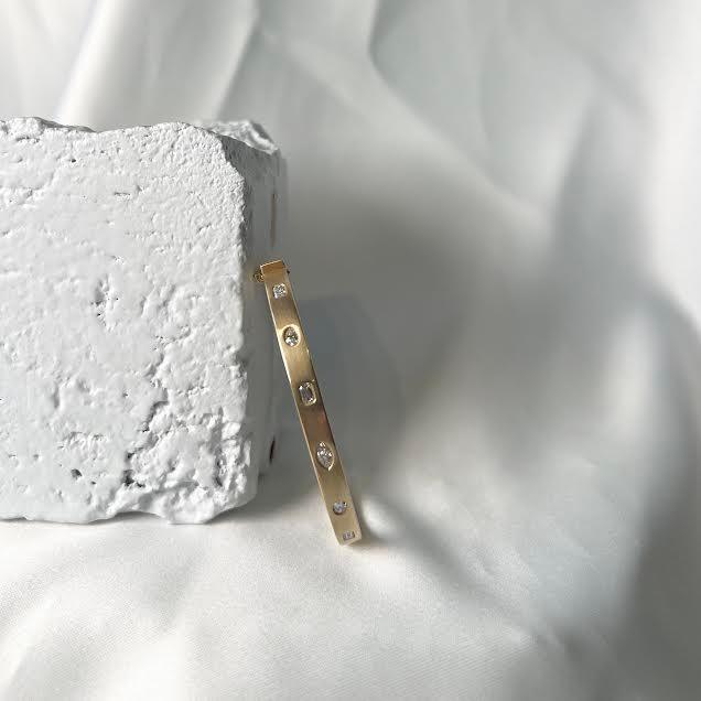 Yellow Gold and Fancy Diamond Bracelet