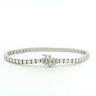 Platinum and Diamond Tiara Line Bracelet