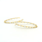 Yellow Gold and Diamond Starry Night Earrings
