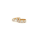Starry Night Diamond Snap Hoops