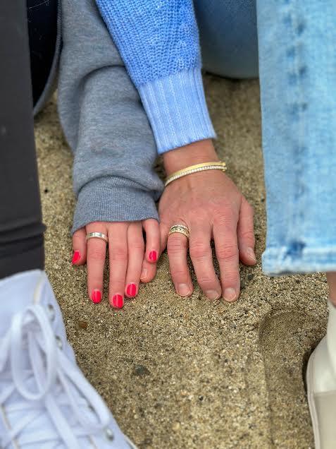 Yellow Gold, Diamond Hinged Bangle Bracelet