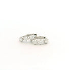 18 karat White Gold and Diamond "Starry Night" Hoop