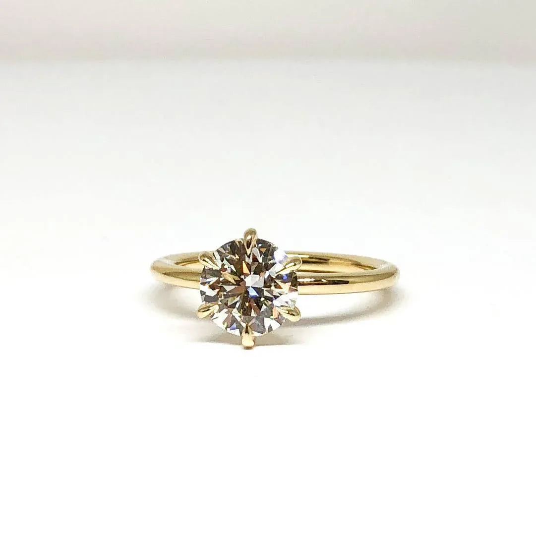 1.51 CT Solitaire  set in 6 Prongs