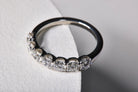 Platinum Seven Diamond Band