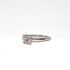 Platinum and Diamond Solitaire Engagement Ring