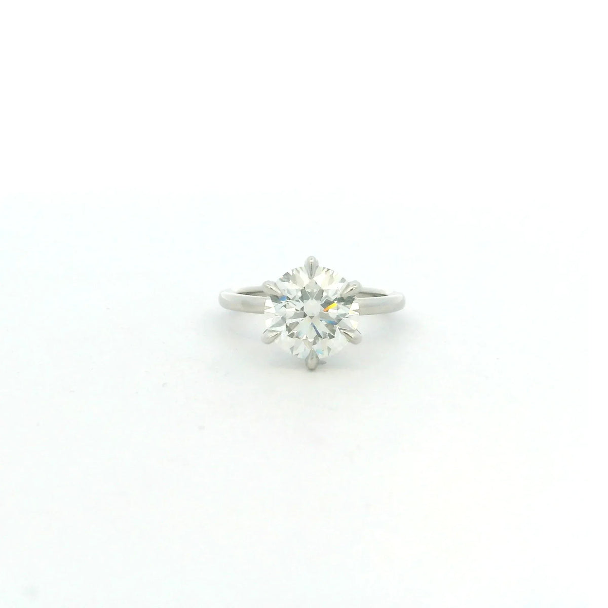 Platinum 3.03 Ct Diamond Engagement Ring