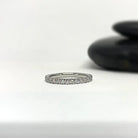 Platinum and Diamond Eternity Band