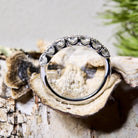 Platinum Seven Diamond Band