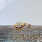Yellow Gold and Diamond Eternity Band
