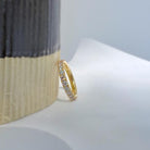 Yellow Gold and Diamond Eternity Band