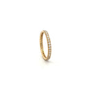 Yellow Gold and Diamond Eternity Band