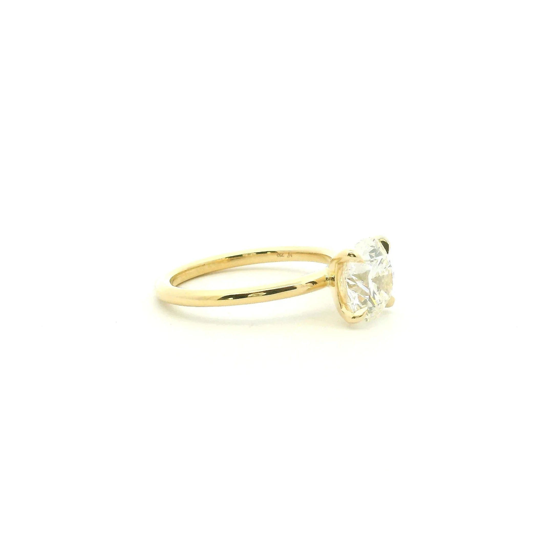 2.03 CT Solitaire Diamond Ring