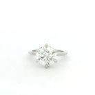 Platinum 3.03 Ct Diamond Engagement Ring