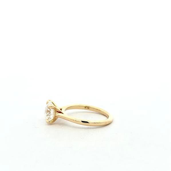 Yellow Gold 2.02 Diamond Solitaire