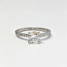 Platinum and Diamond Engagement Ring