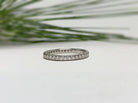 Platinum and Diamond Eternity Band