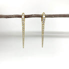 Yellow Gold and Diamond Lola Earrings