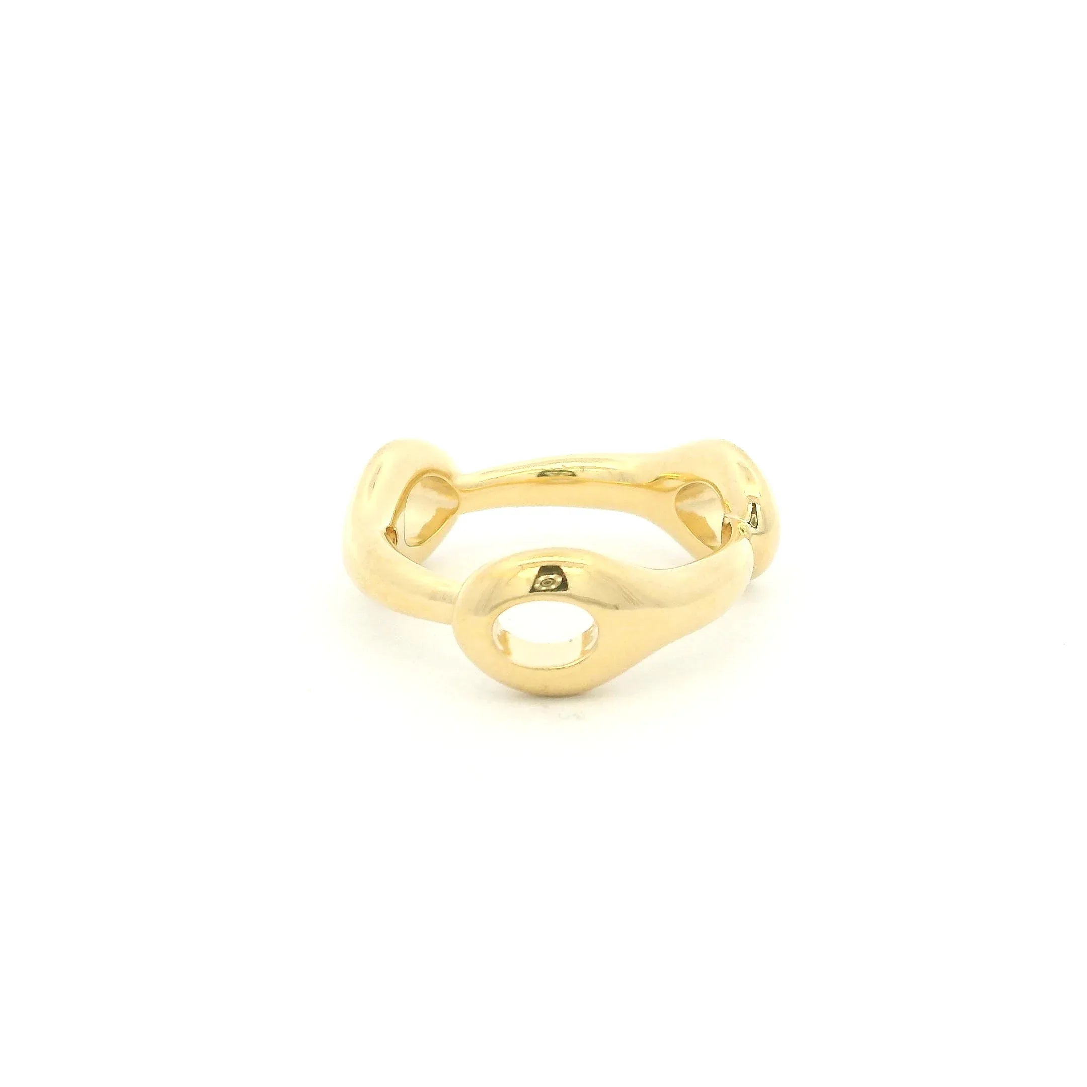 18 Karat Yellow Gold "Lola Needle" Ring