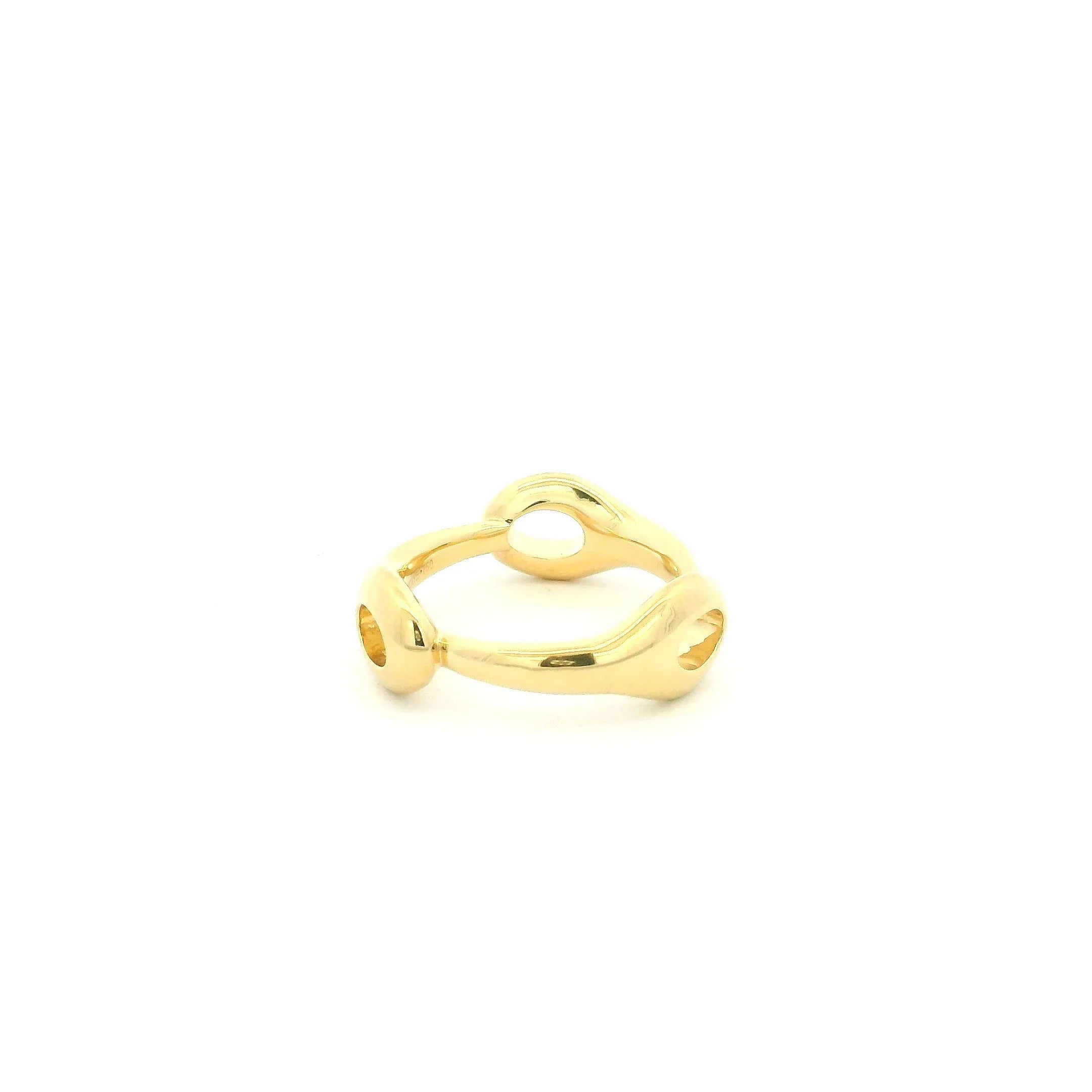 18 Karat Yellow Gold "Lola Needle" Ring