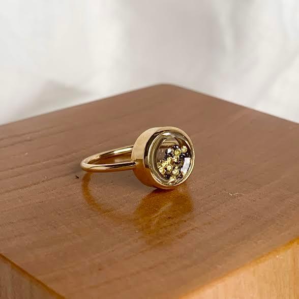 Yellow Gold Kaleidoscope Ring