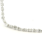 8 Karat Diamond Line Necklace