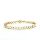 Yellow Gold Line Bracelet