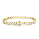 Yellow Gold Line Bracelet