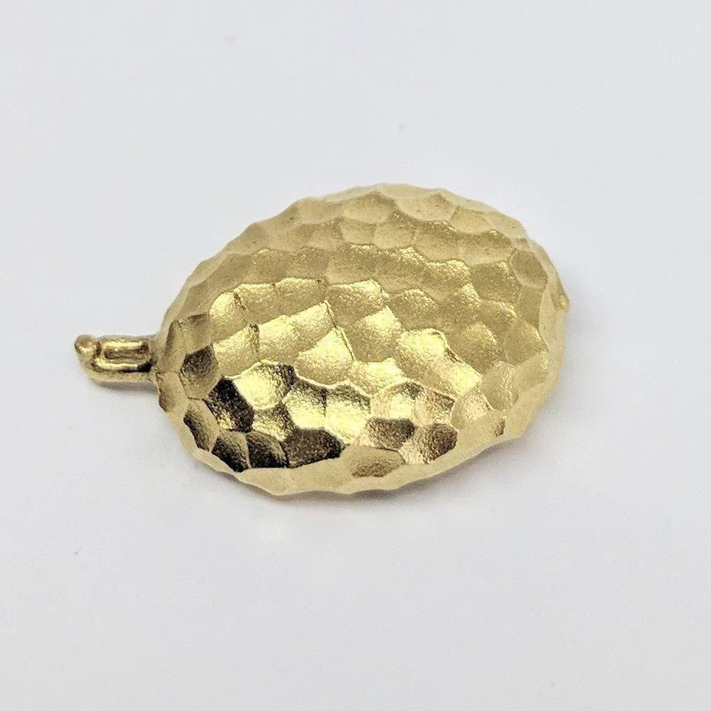 #3 Hammered Rocca Bead