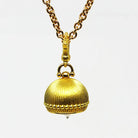 Gold Plain Domed Meditation Bell