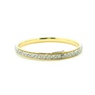 18 Karat Yellow and White Gold "Confetti" Bangle