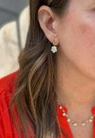 Diamond and 18 karat Yellow Gold Wild Child Earrings