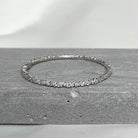 Paul Morelli Confetti Bangle Bracelet - White Gold