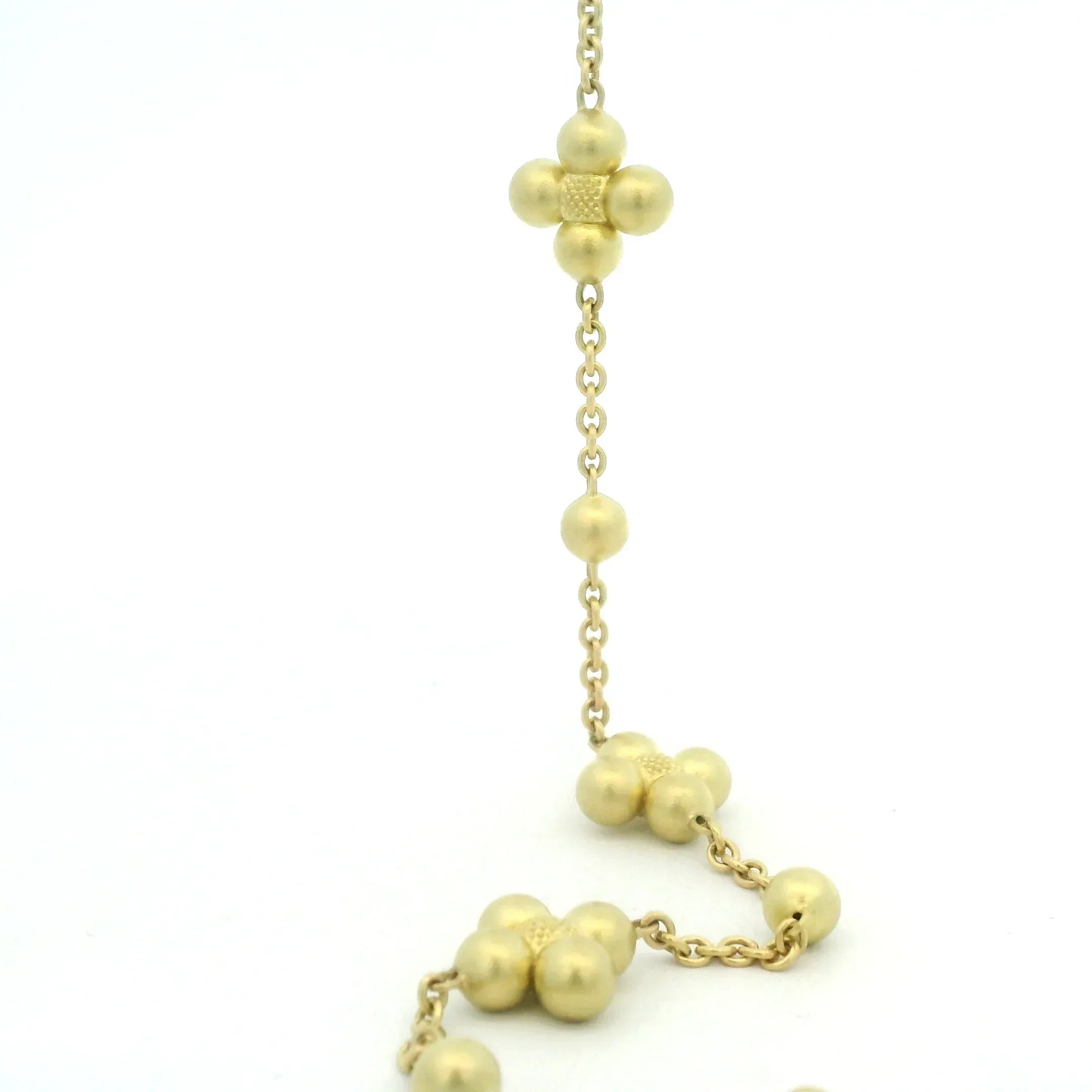 Golden Orbit Sequence Necklace 18"