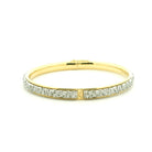 18 Karat Yellow and White Gold "Confetti" Bangle