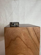 Confetti Ring, Large, Mixed Diamonds