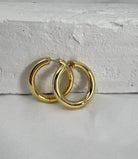 Yellow Gold Hoop Earrings