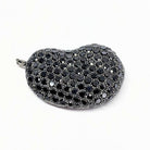 Black Diamond #7 Pave Rocca Bead