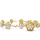 18 karat Yellow Gold and Diamond Wild Child Bracelet