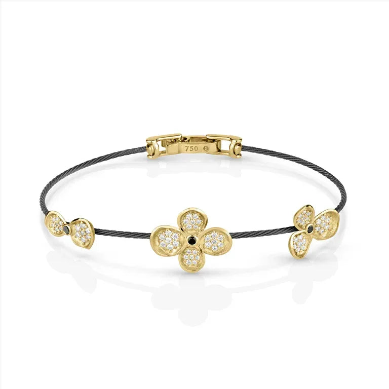 Forget Me Not Wire Bracelet