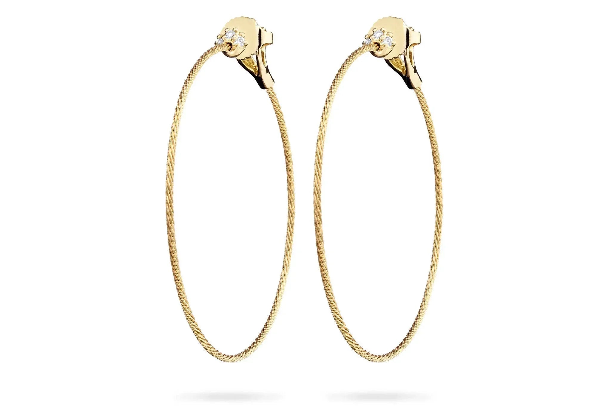 Paul Morelli Unity Thin Hoop Earrings Medium