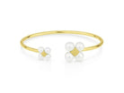 Pearl Open Tube Bracelet