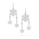 Paul Morelli Snowfall Dangle Earrings On A Wire
