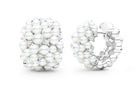 Paul Morelli Lagrange Pearl Snap Hoop Earrings