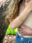 Yellow Gold Petra Class Bangle