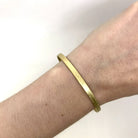 18 Karat Yellow Bangle