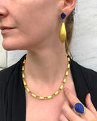 22 karat yellow gold "Box Links" necklace