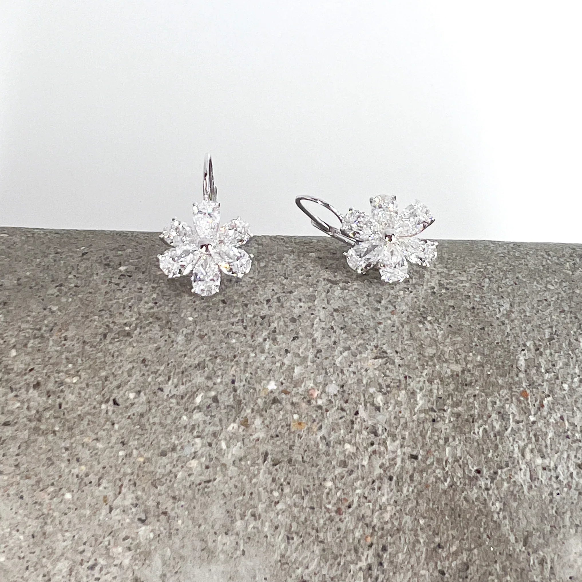 Flower Drop Earrings