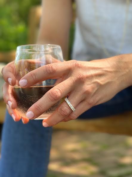 2.89 CT Platinum and Diamond Eternity Ring